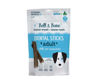 Oodles Of Paws Bell and Bone Dental Stick Lamb Mint Manuka Honey Large Front